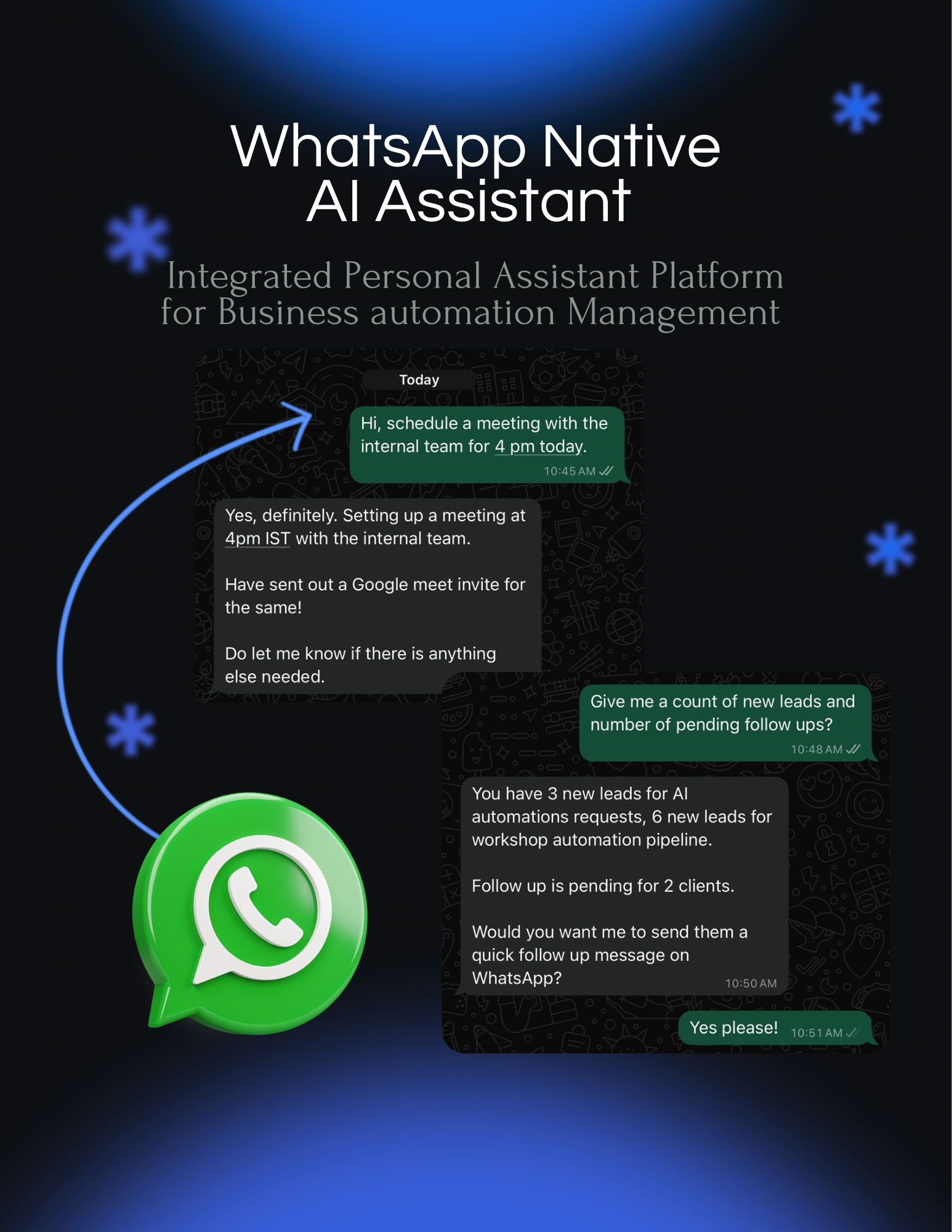 WhatsApp-Native AI Assistant